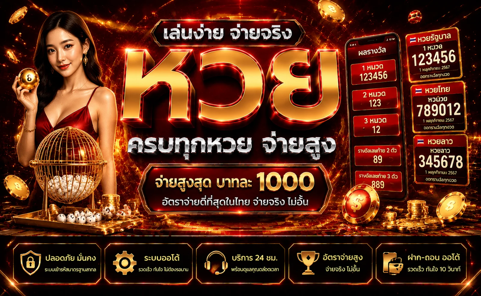 ผลหวยวันนี้ Jaiideejing ตรวจหวยรัฐบาล หวยลาว หวยฮานอย หวยยี่กี